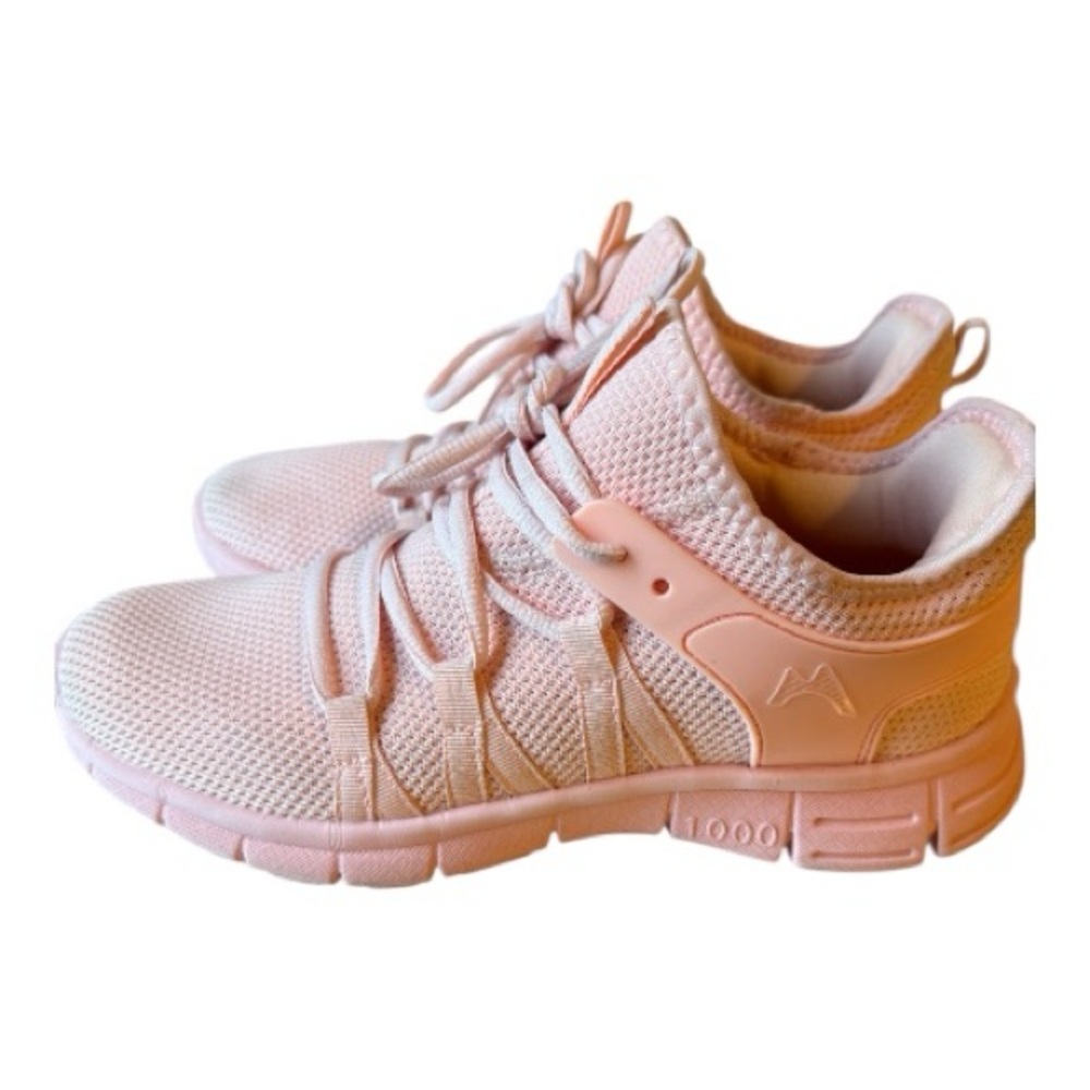 Pink Athletic Sporty Sneakers EUC 40 US Sz 9